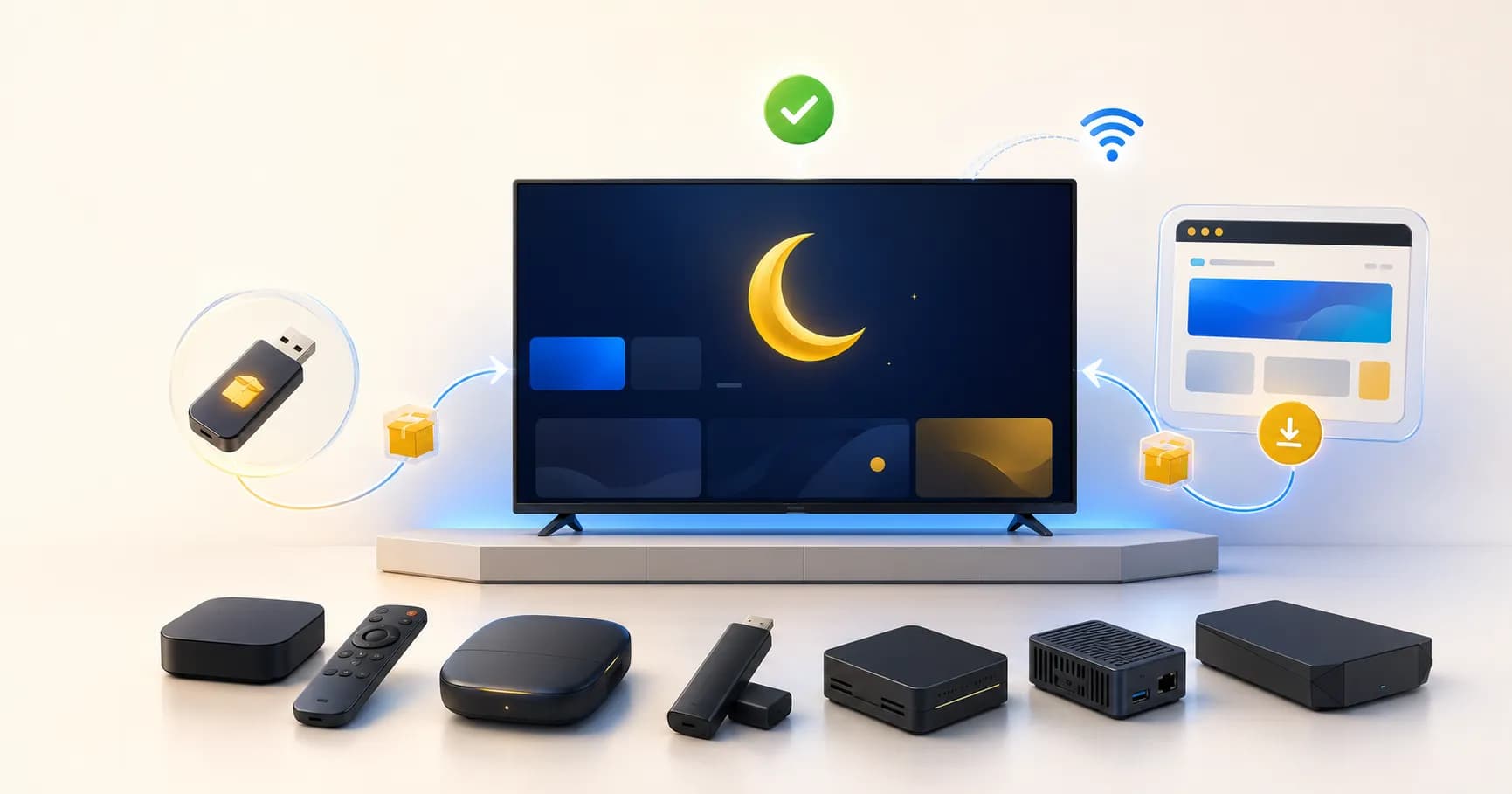 How to install Moonode on any Android TV box