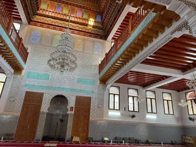 مسجد الحسنى.رياض الليمون - Fes